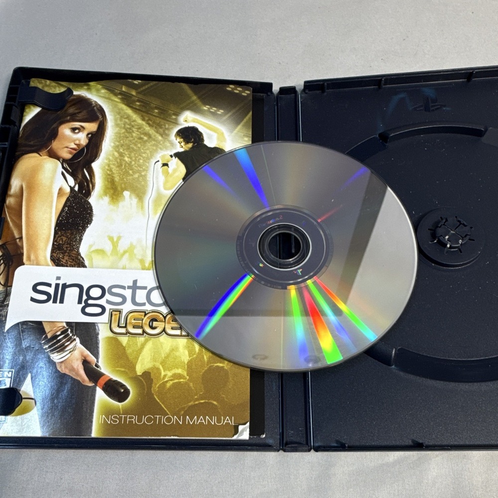 Sony SingStar Legends (2008) PS2 T Music Karaoke Manual Multiplayer NTSC-U/C - Picture 4 of 4